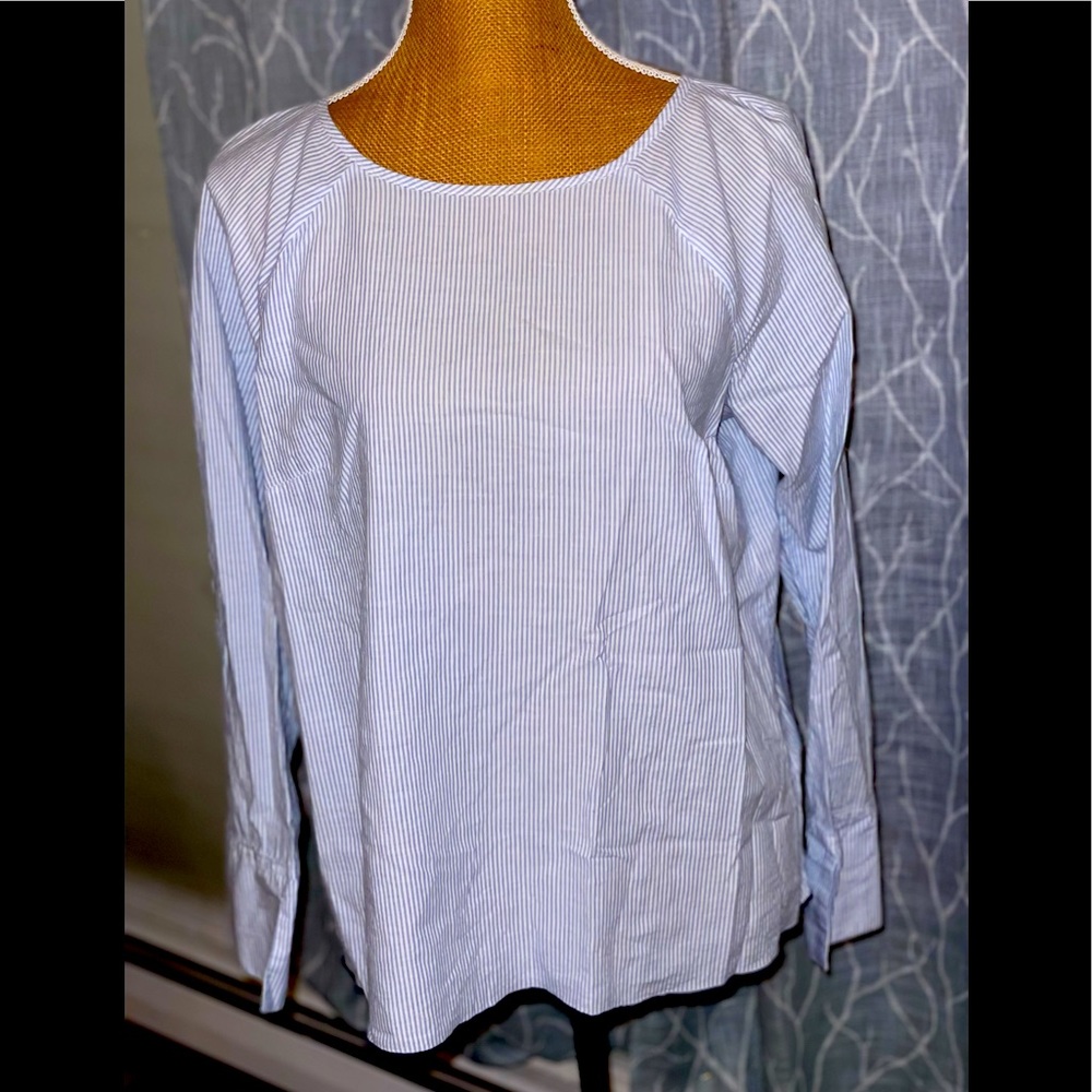H&M - Label of Graded Goods Striped Blouse (size 10)